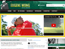 Tablet Screenshot of eugenewonggolf.com